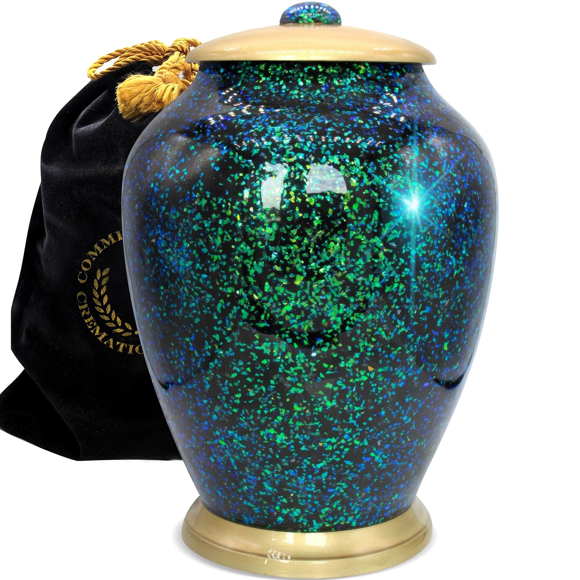 Commemorative Cremation Urns Atlantis Shimmering Light Cremation Urns