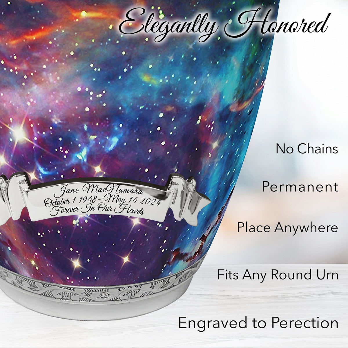 Commemorative Cremation Urns Cosmic Galaxy Cremation Urns