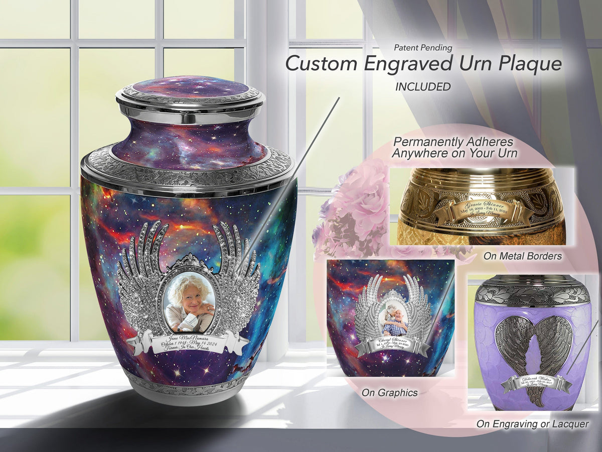 Commemorative Cremation Urns Cosmic Galaxy Cremation Urns