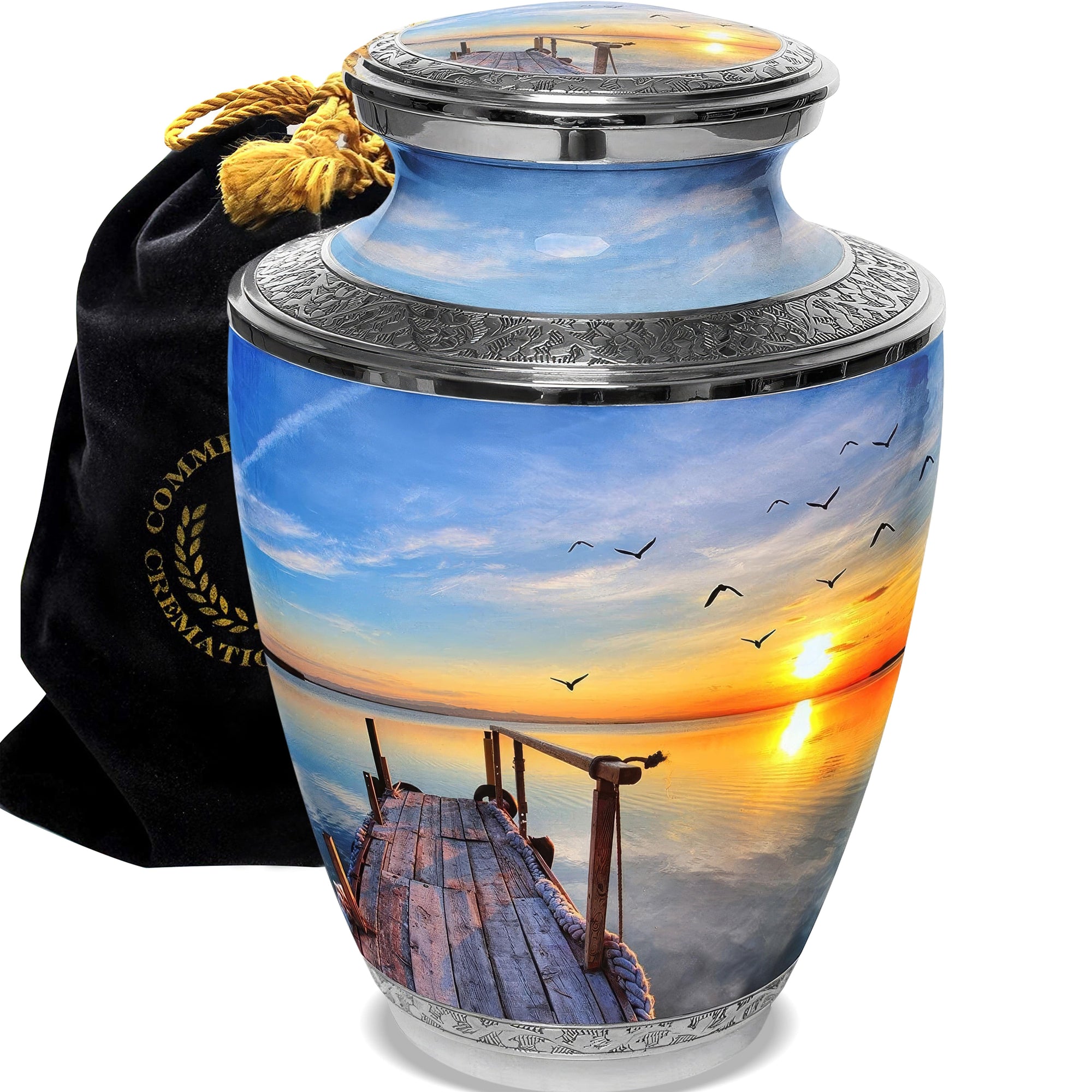 Commemorative Cremation Urns Dock of the Bay Cremation Urns