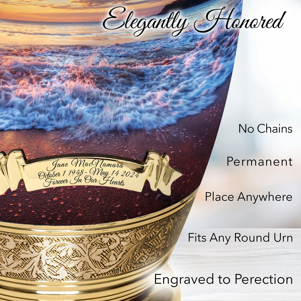 Commemorative Cremation Urns Hawaiian Sunset Cremation Urns