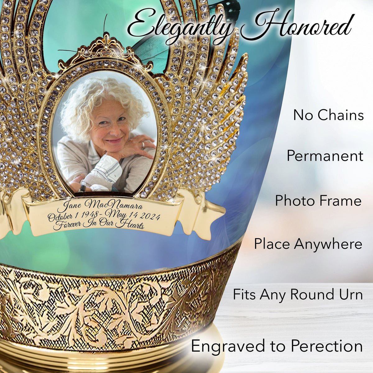 Commemorative Cremation Urns Home &amp; Garden Bokeh Butterfly Cremation Urns