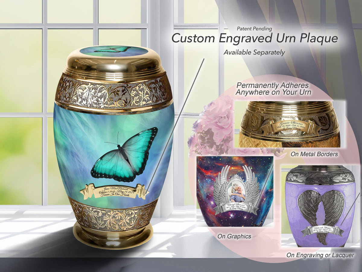 Commemorative Cremation Urns Home &amp; Garden Bokeh Butterfly Cremation Urns