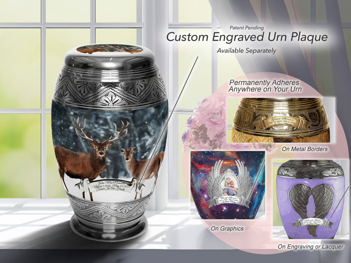 Commemorative Cremation Urns Home &amp; Garden Divine Deer Cremation Urns