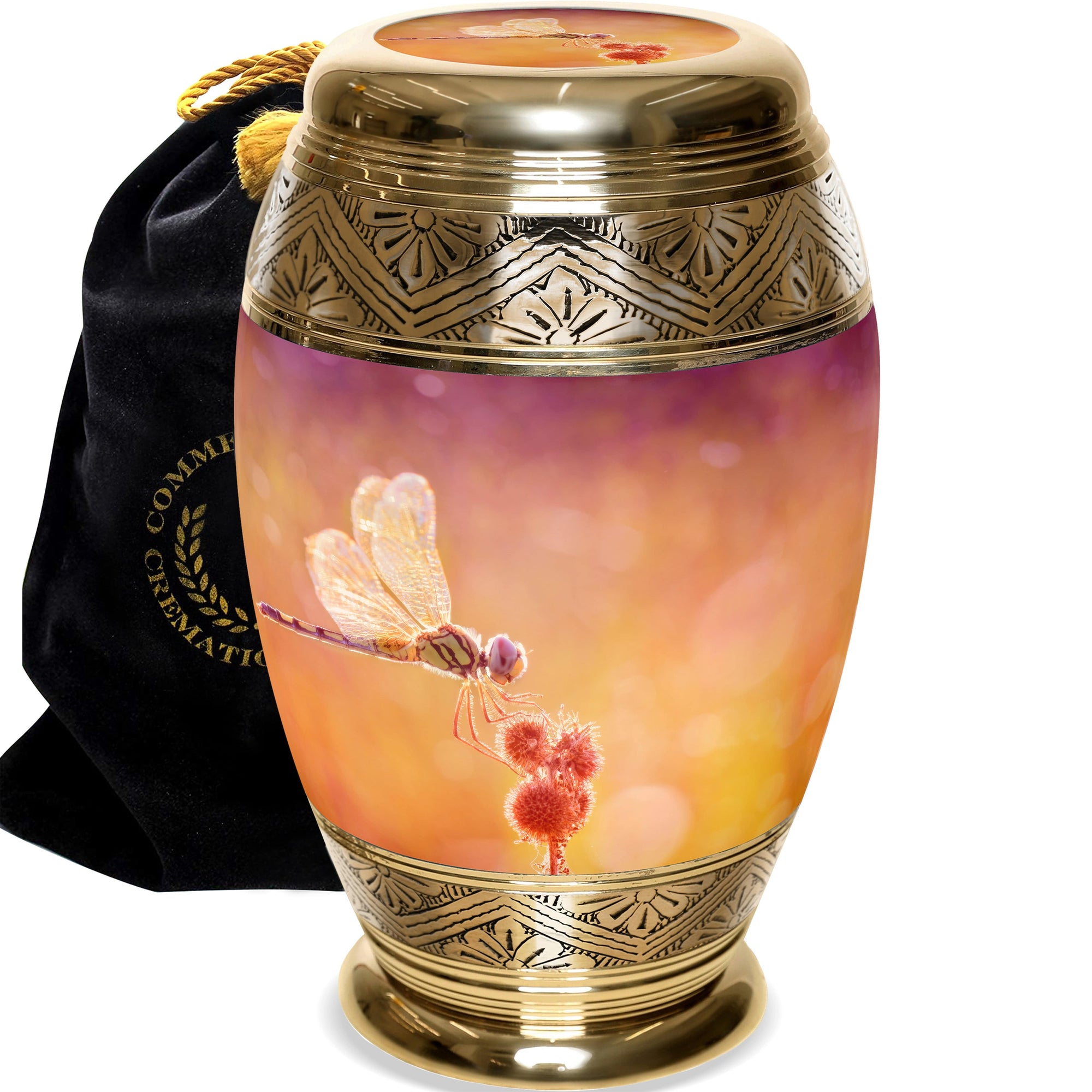 Commemorative Cremation Urns Home & Garden Dreamy Dragonfly Cremation Urns