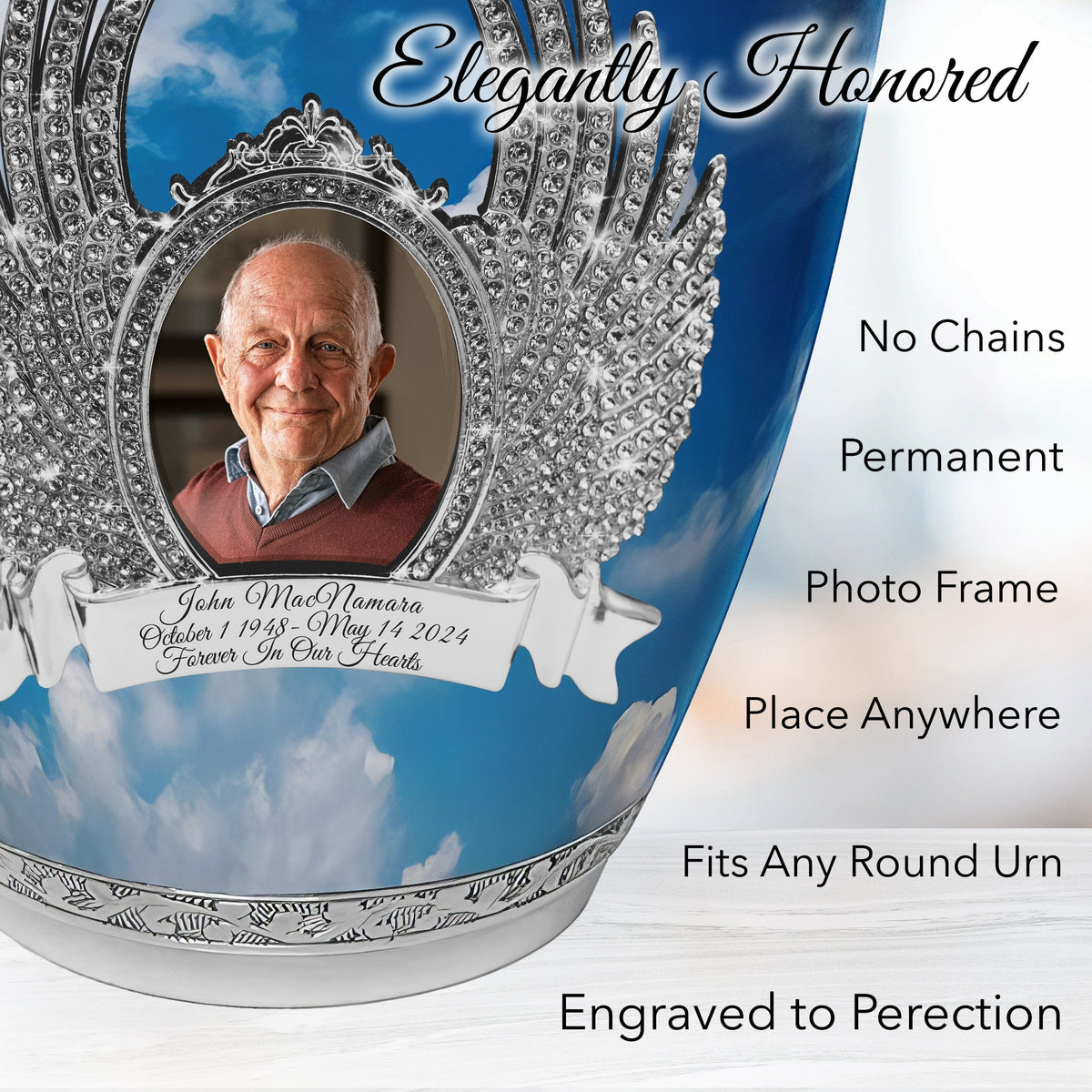 Commemorative Cremation Urns Home &amp; Garden Heavenly Clouds Cremation Urns