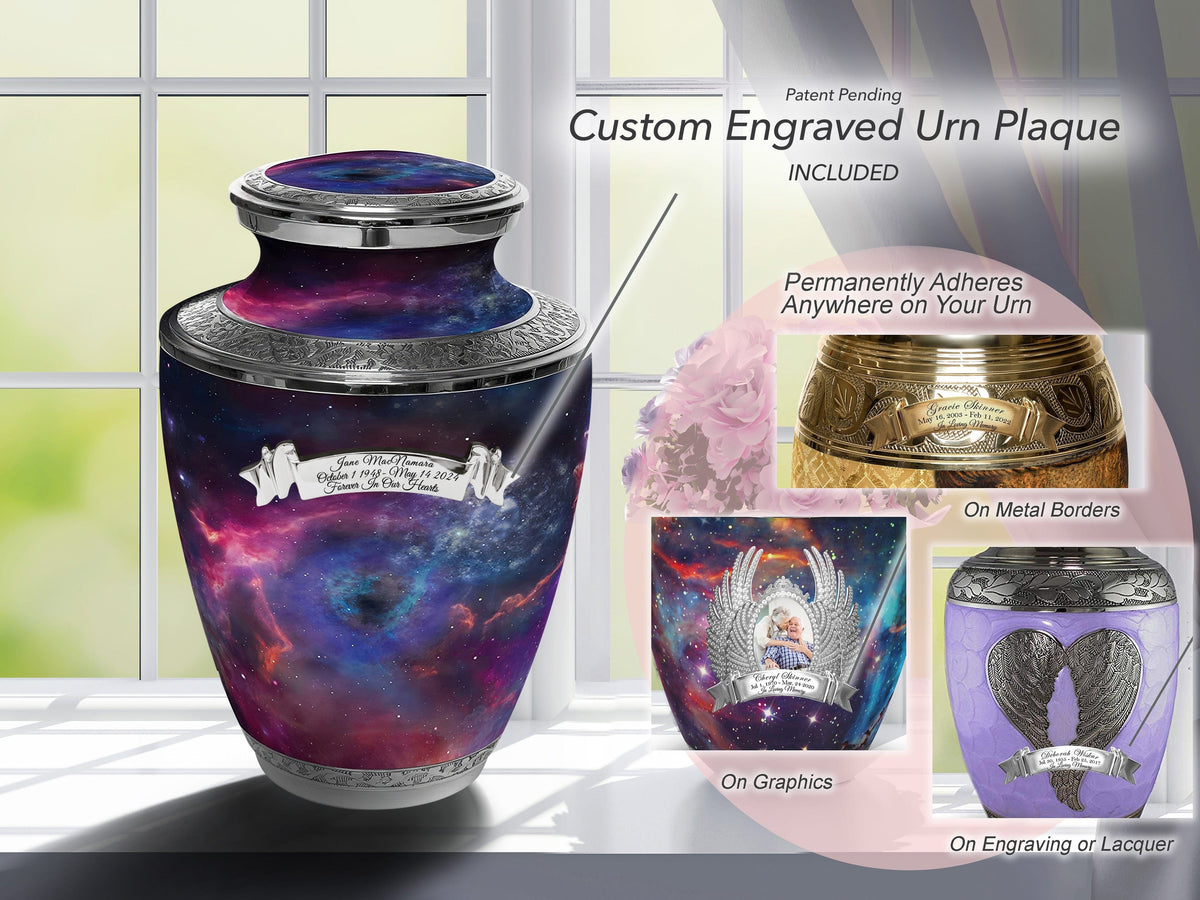 Commemorative Cremation Urns Home &amp; Garden Interstellar Nebula Cremation Urns