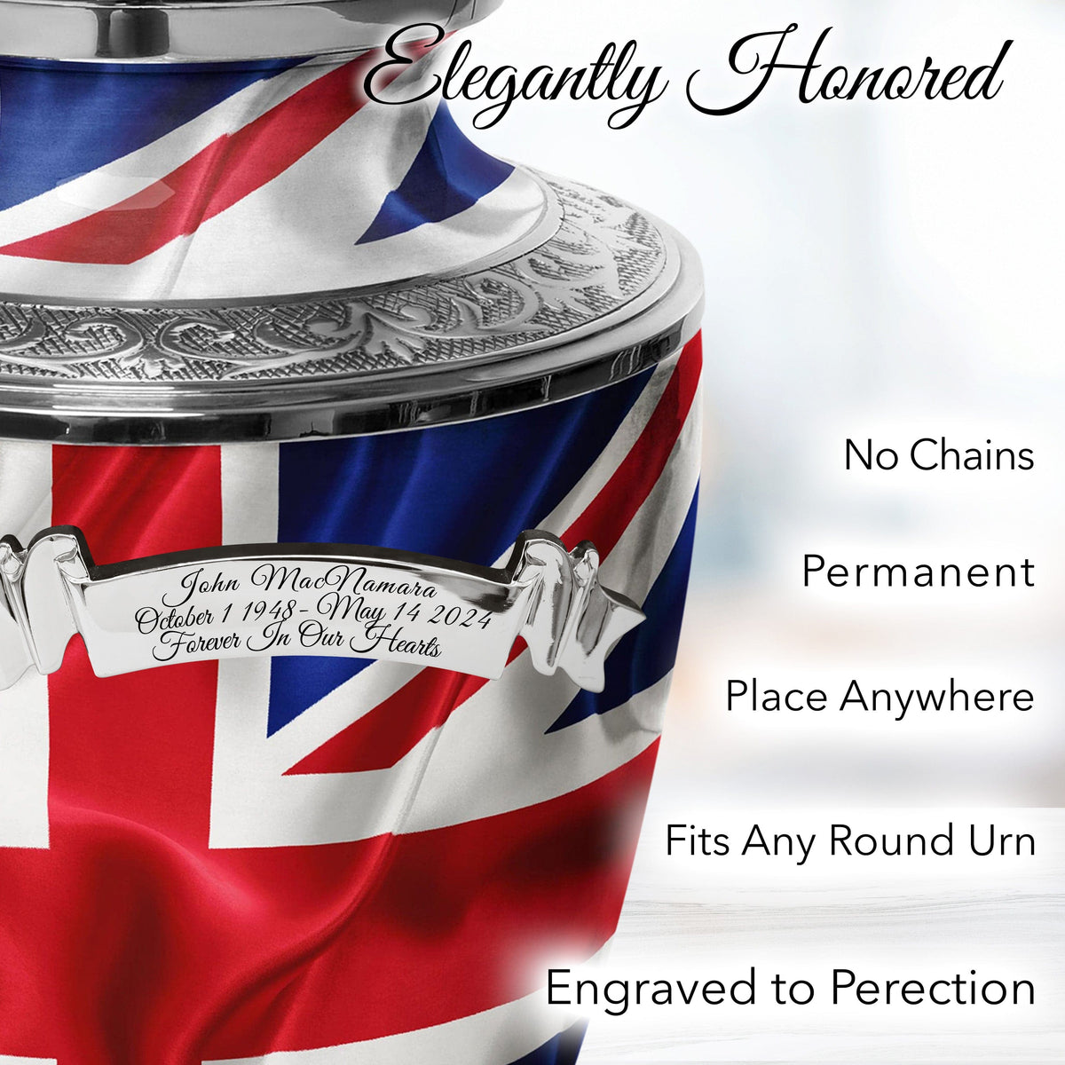 Commemorative Cremation Urns Home &amp; Garden UK Flag Cremation Urns