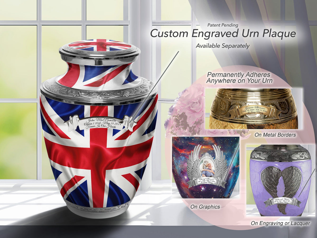 Commemorative Cremation Urns Home &amp; Garden UK Flag Cremation Urns