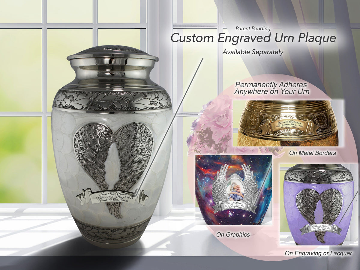 Commemorative Cremation Urns Home &amp; Garden White Loving Angel Cremation Urns