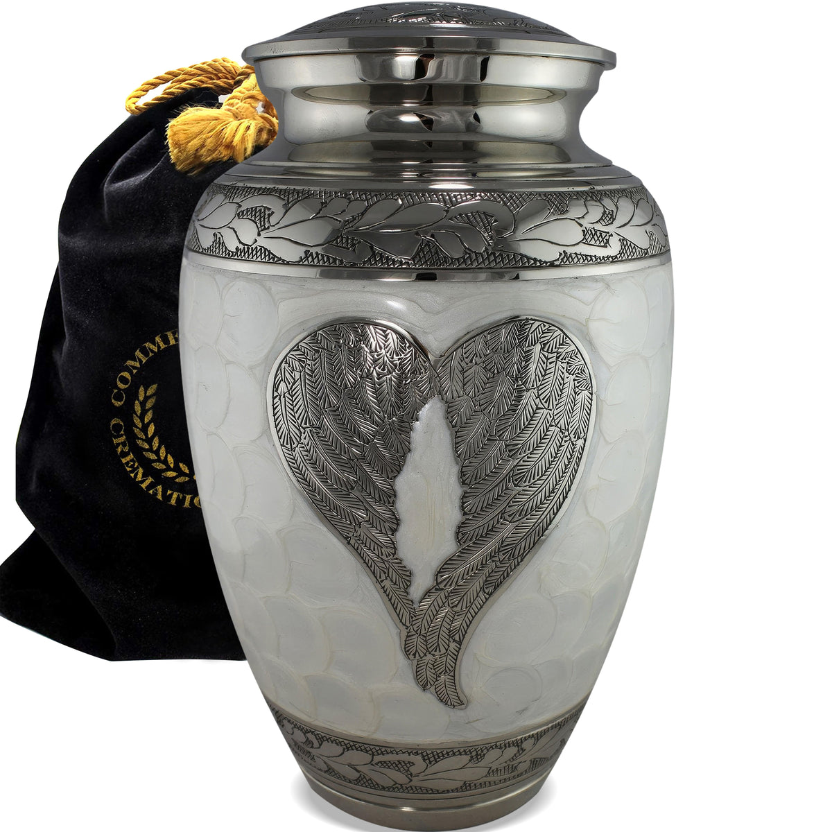 Commemorative Cremation Urns Home &amp; Garden White Loving Angel Cremation Urns