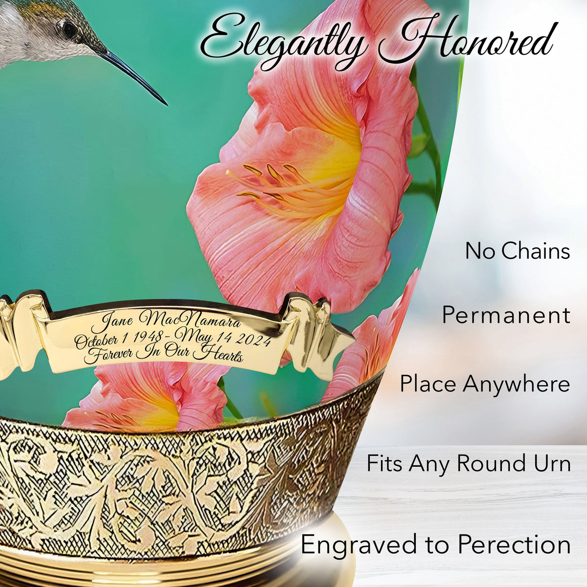 Commemorative Cremation Urns Hummingbird Cremation Urns