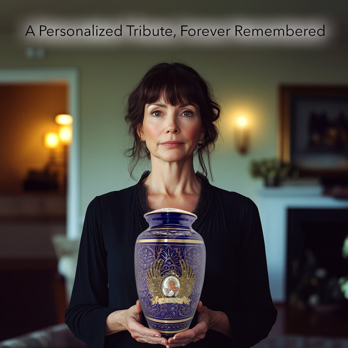 Commemorative Cremation Urns Majestic Purple Cremation Urns