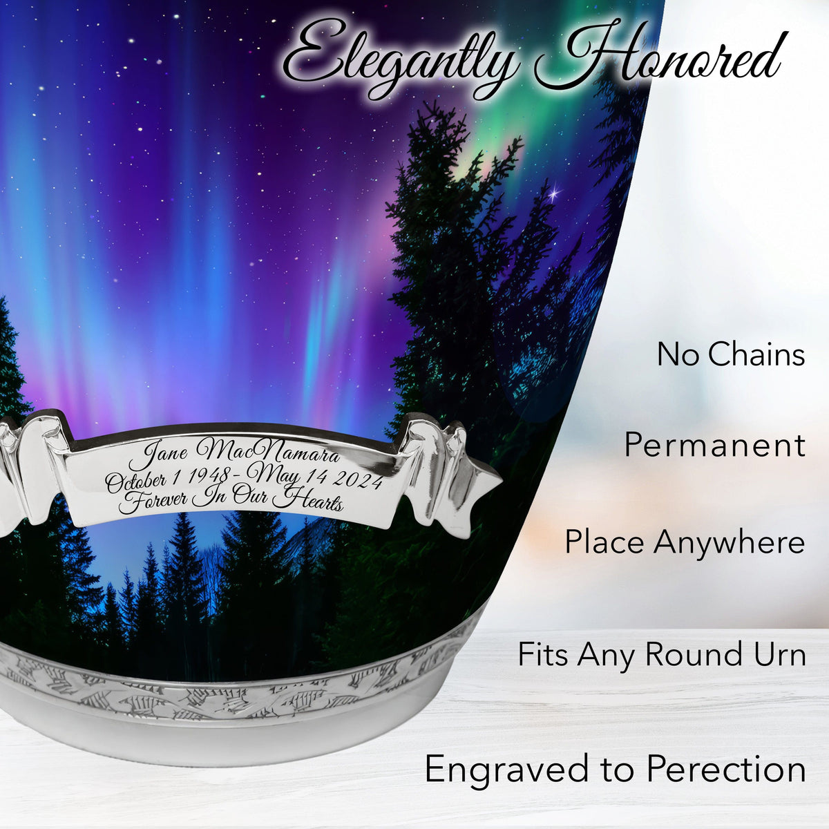 Commemorative Cremation Urns Northern Lights Cremation Urns