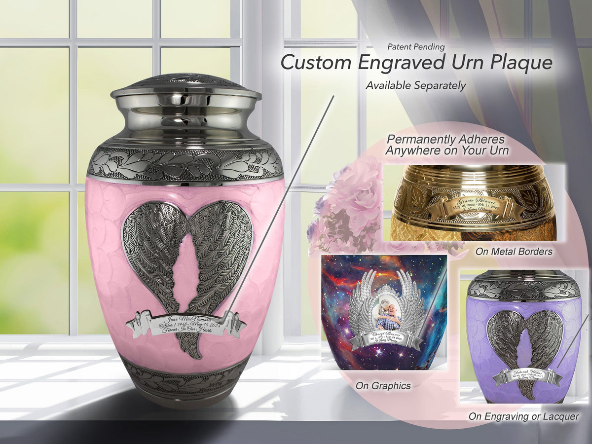 Commemorative Cremation Urns Pink Loving Angel Cremation Urns