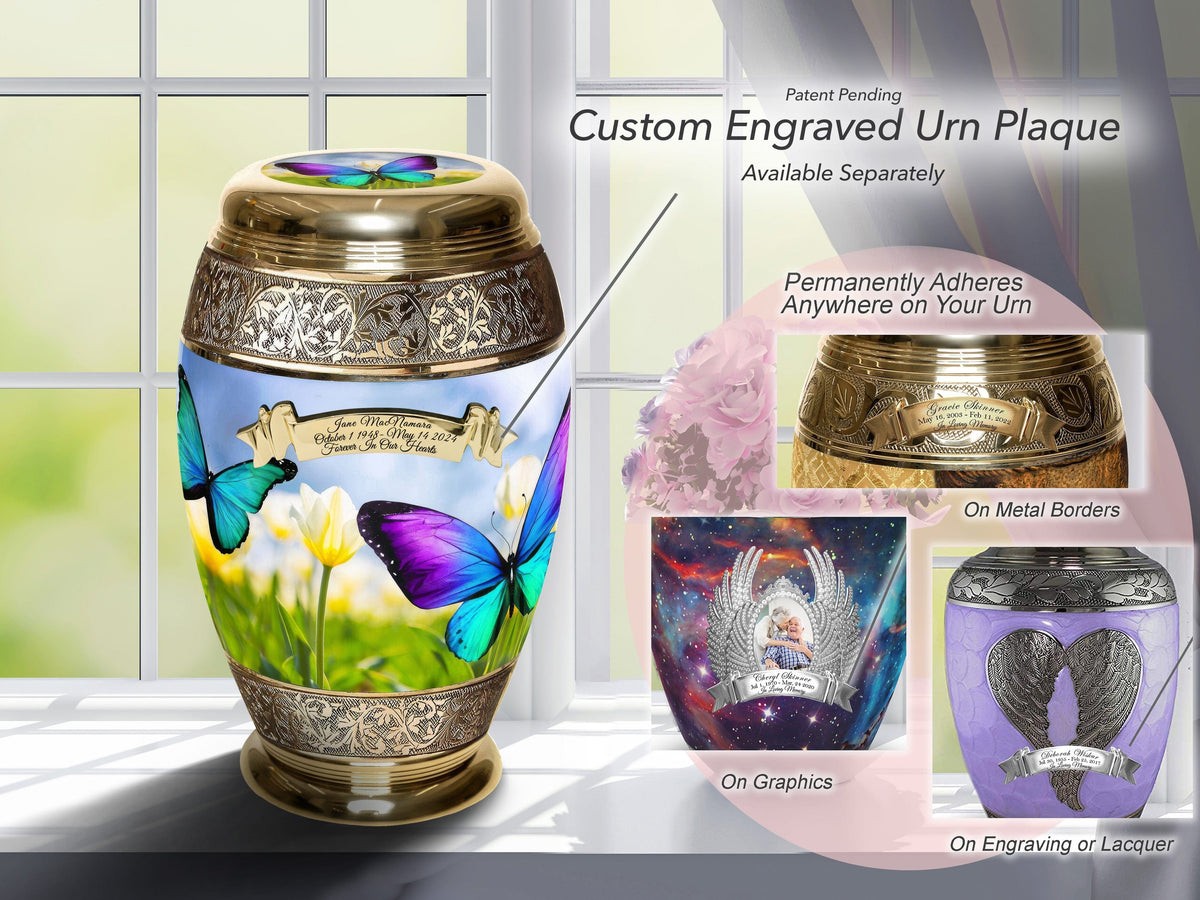 Commemorative Cremation Urns Wild Butterflies Cremation Urns