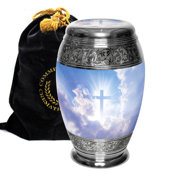 Heavenly Cross Cremation Urns - Commemorative Cremation Urns