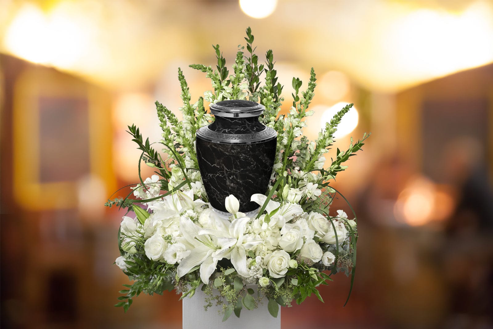 Full Embrace Urn Memorial – Country Elegance Florist